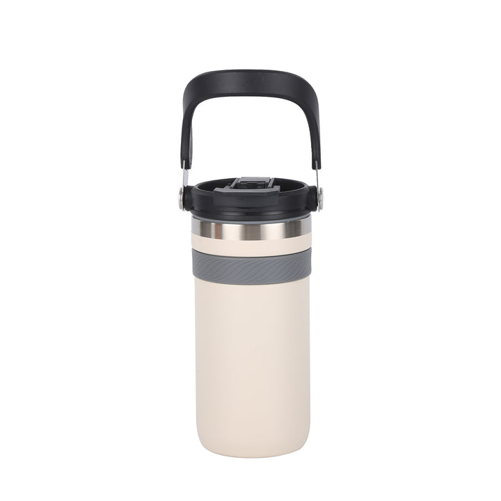Ladies insulated thermo mug with practical carrying handle Kalsten