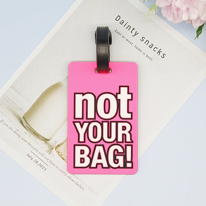 Unisex Luggage Tag with Humorous Design Kalsten