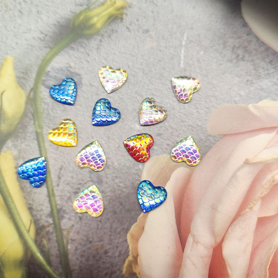 Sparkling Heart-Shaped Decoration Stones Kalsten