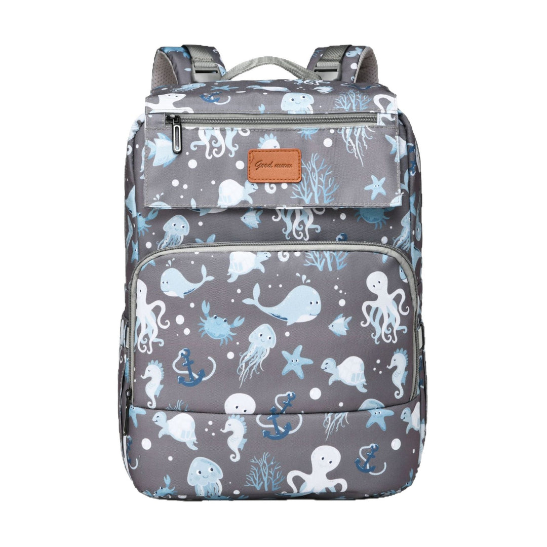 Adventure-Ready Ocean-Themed Backpack Kalsten