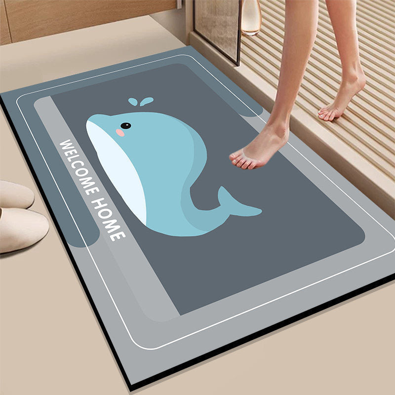 Absorbent Bathroom Mat Kalsten