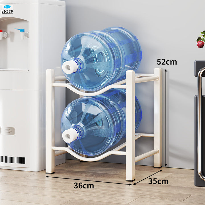 Heavy-Duty Triple-Tier Water Jug Rack for Large Bottles