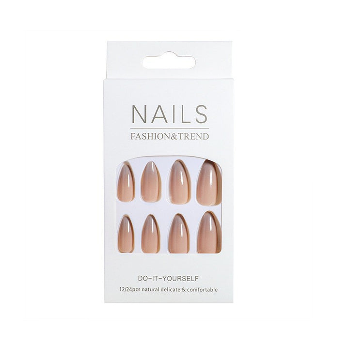 Natural Glossy Press-On Nail Tips Kalsten