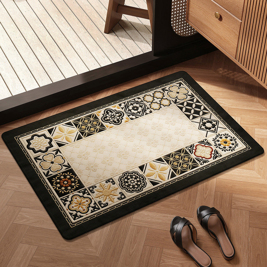 Embroidered Decorative Area Mat