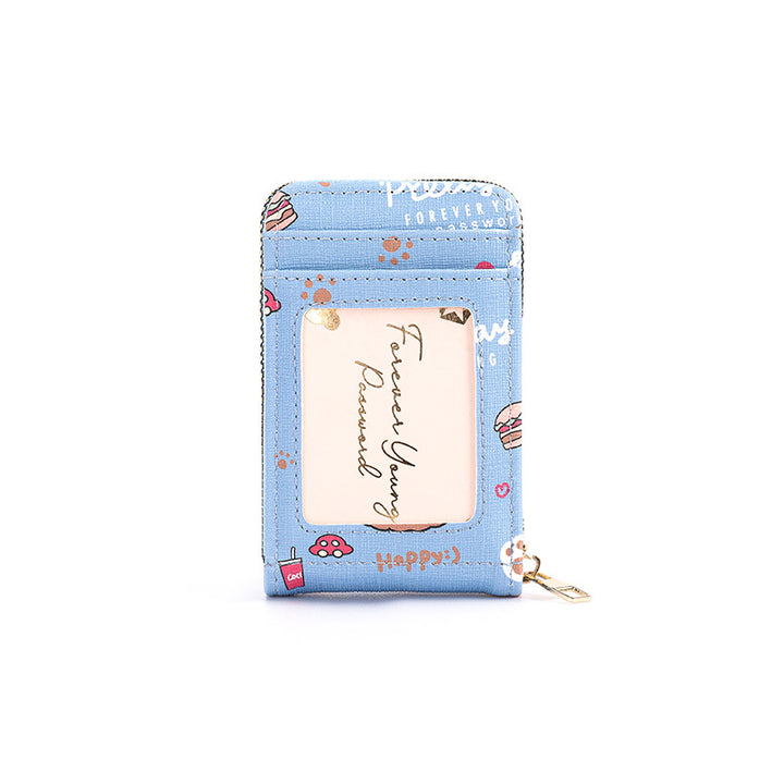 Cute Cartoon Print Card Holder