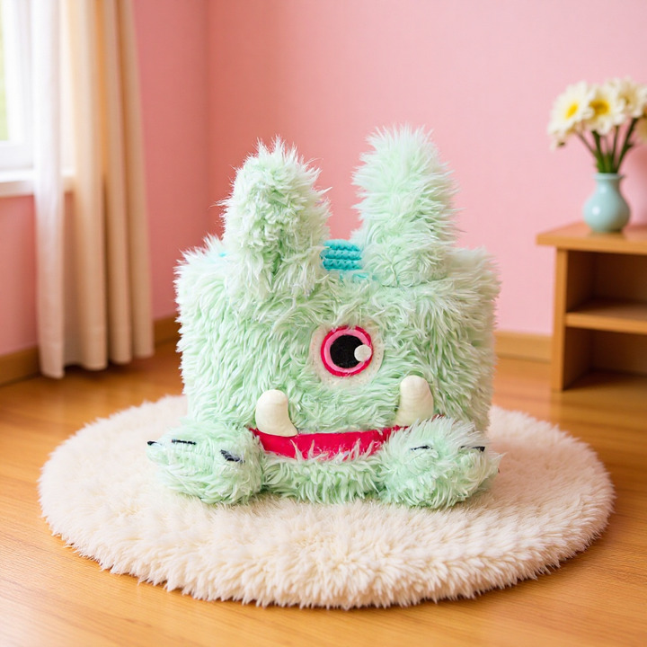 Playful Storage Basket in Bunny Design Kalsten