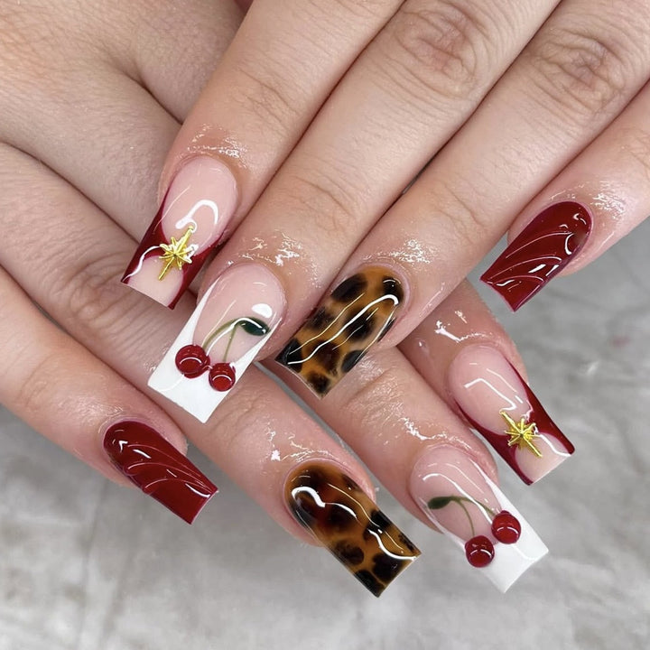 Creative Artistic Press-On Nails Kalsten