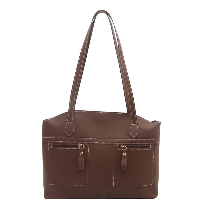 Stylish Multi-Pocket Tote Bag