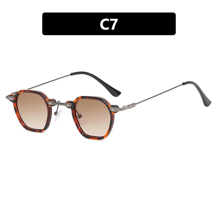 Women's fashionable sunglasses in elegant design with hexagonal frame Kalsten
