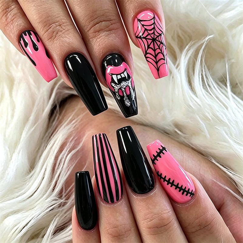 Creative nail art with Halloween designs Kalsten