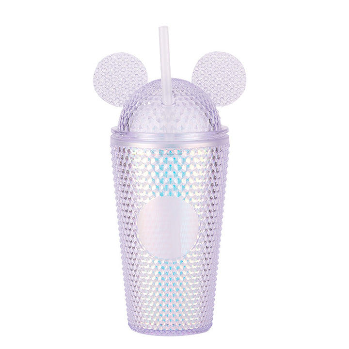 Ladies playful drinking cup with creative ears and anti-slip coating Kalsten