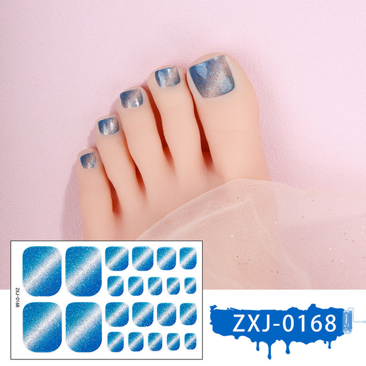 Premium Self-Adhesive Toenail Art Wraps