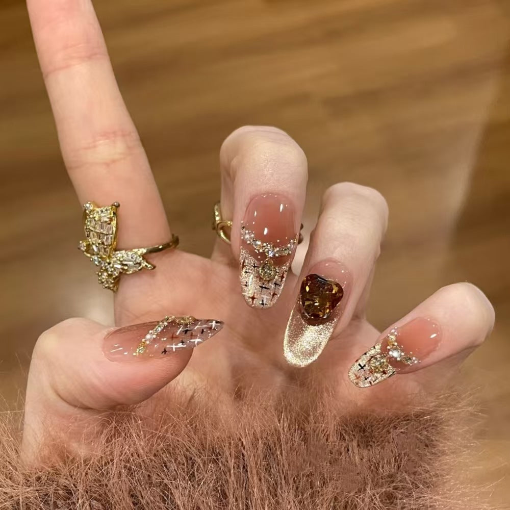 Artistic Elegance Press-On Nail Set Kalsten