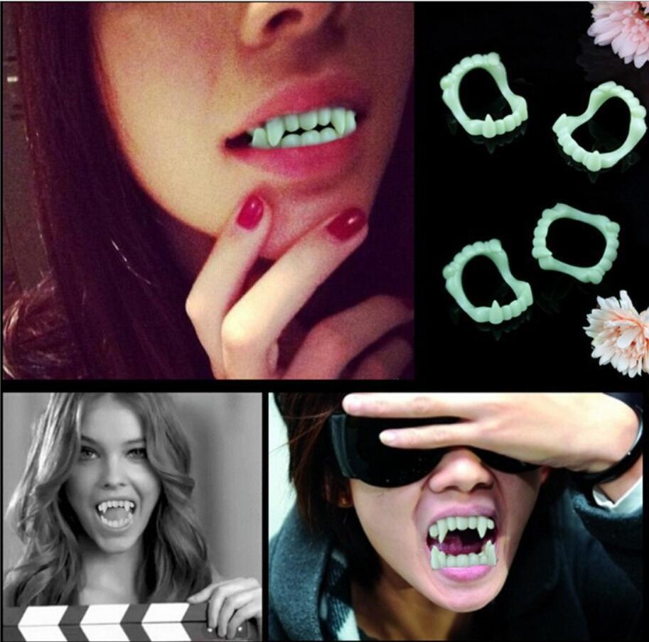 Glow-in-the-Dark Vampire Fangs Kalsten