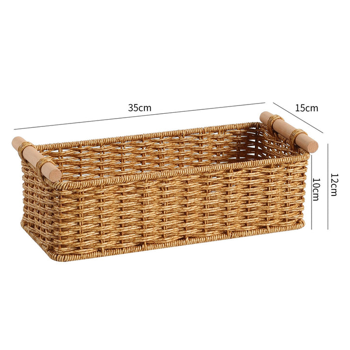 Rectangular Woven Storage Caddy Kalsten