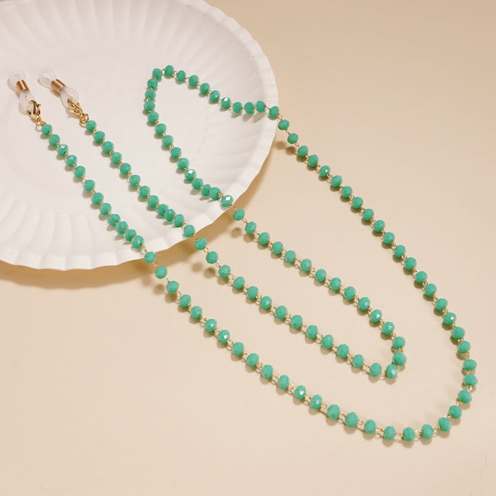 Elegant Beaded Eyewear Chain Kalsten