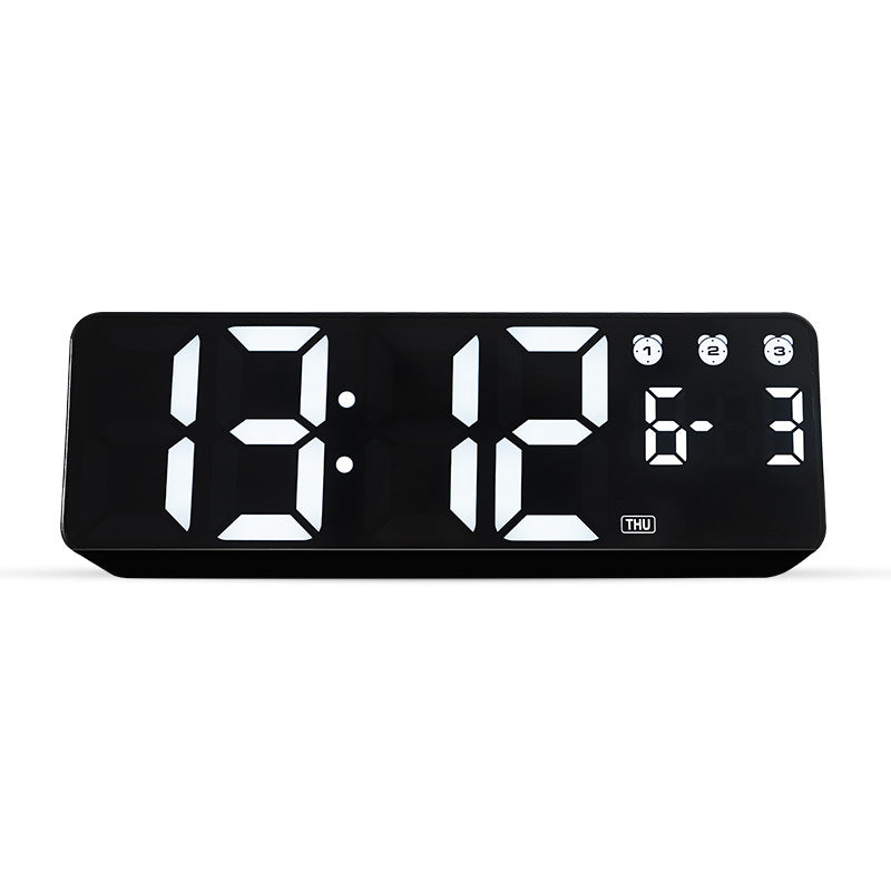 Digital alarm clock with large LED display and multifunctional features Kalsten