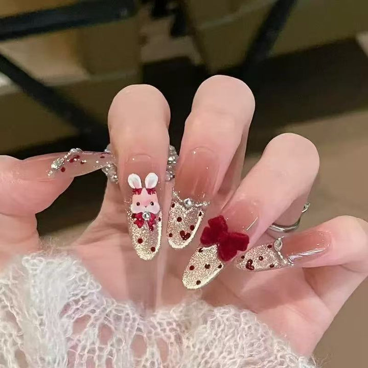 Stylish Stiletto Press-On Nail Extensions Kalsten