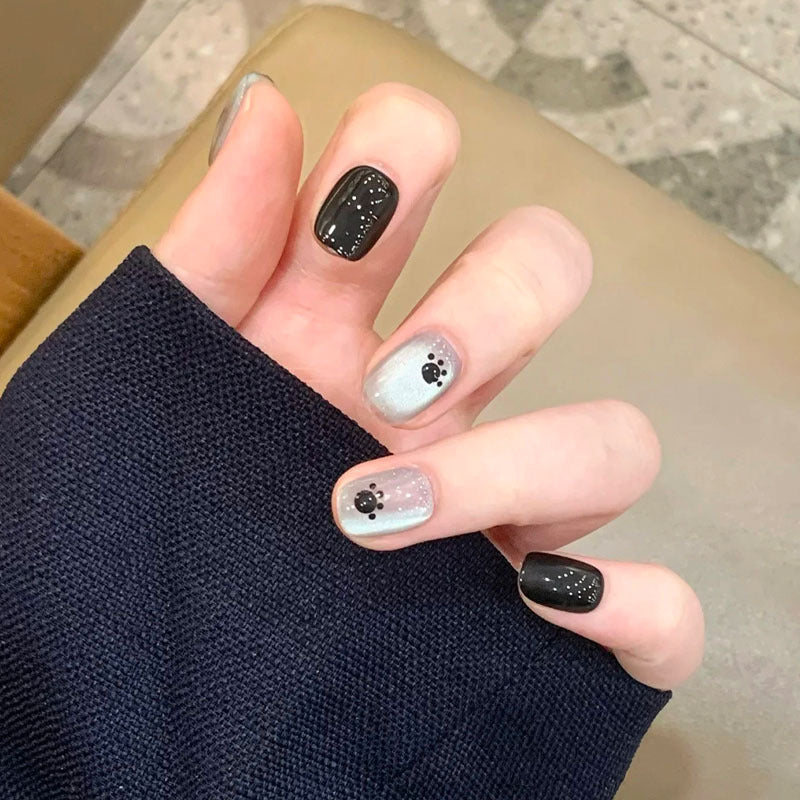 Elegant French Tip Press-On Nail Set Kalsten