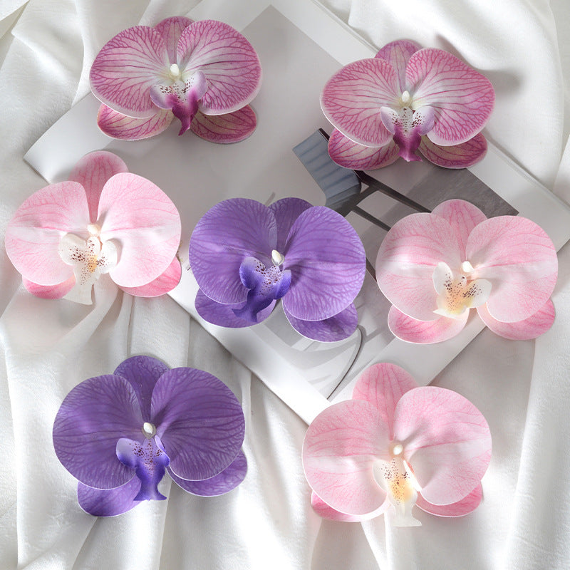 Artificial Orchid Hair Clip