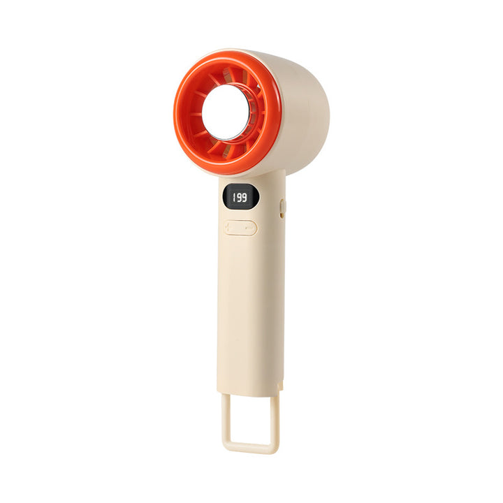 Ladies portable handheld fan with LCD display Kalsten