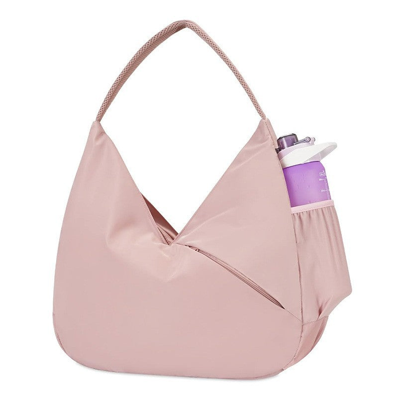 Practical sports bag with side compartment for water bottle Kalsten