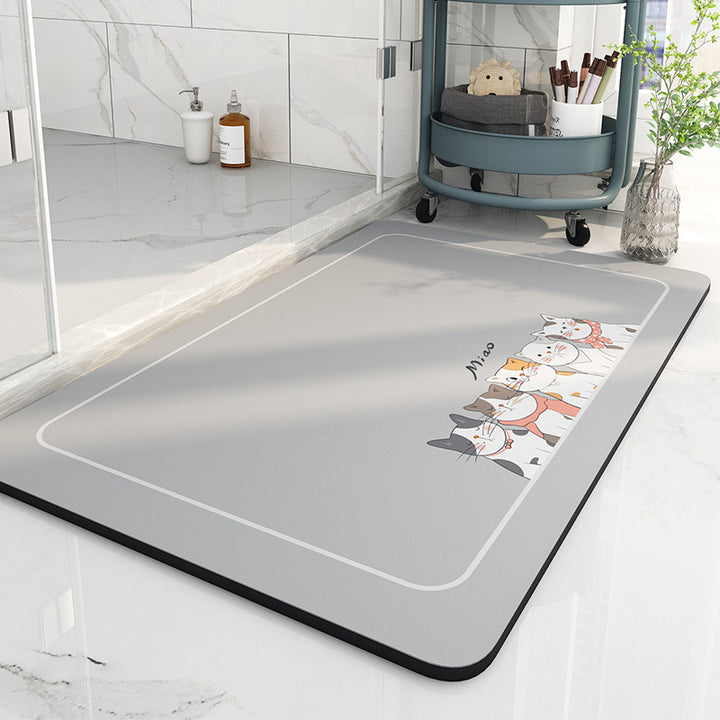 Cat-Themed Decorative Entry Mat Kalsten
