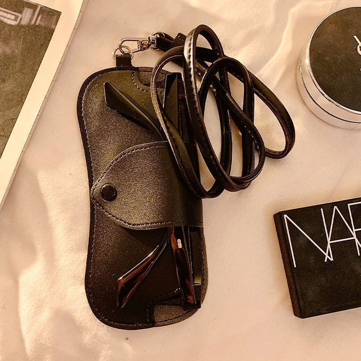 Leather Eyewear Case with Adjustable Strap Kalsten