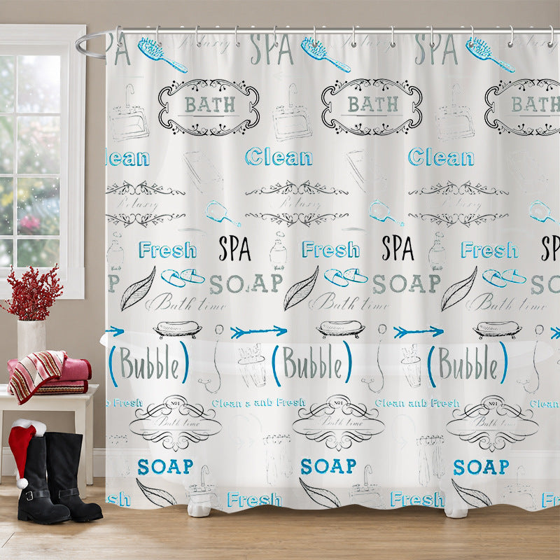 Decorative Shower Curtain Kalsten