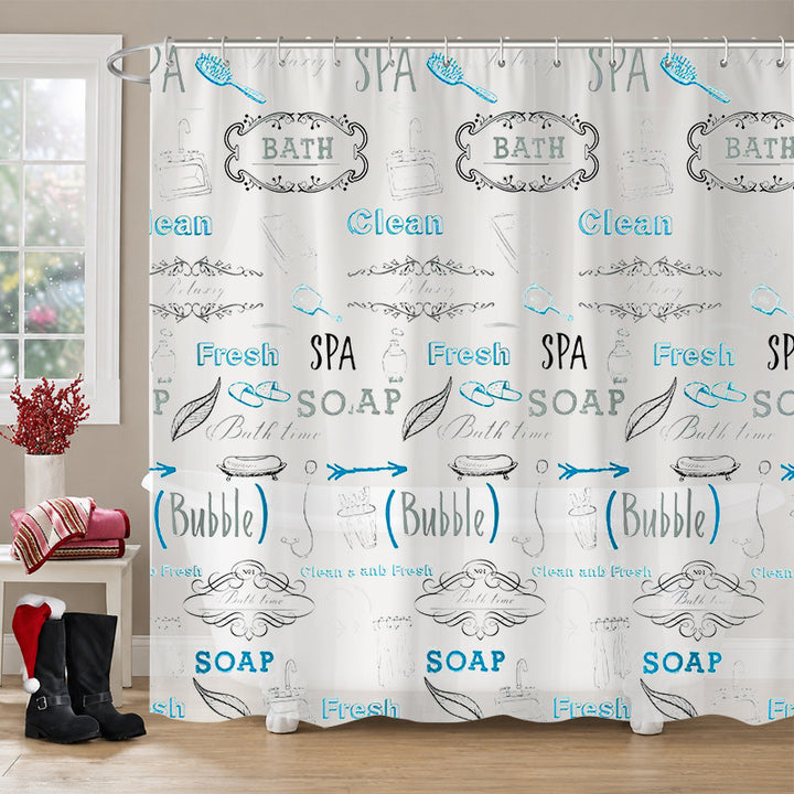 Decorative Shower Curtain Kalsten