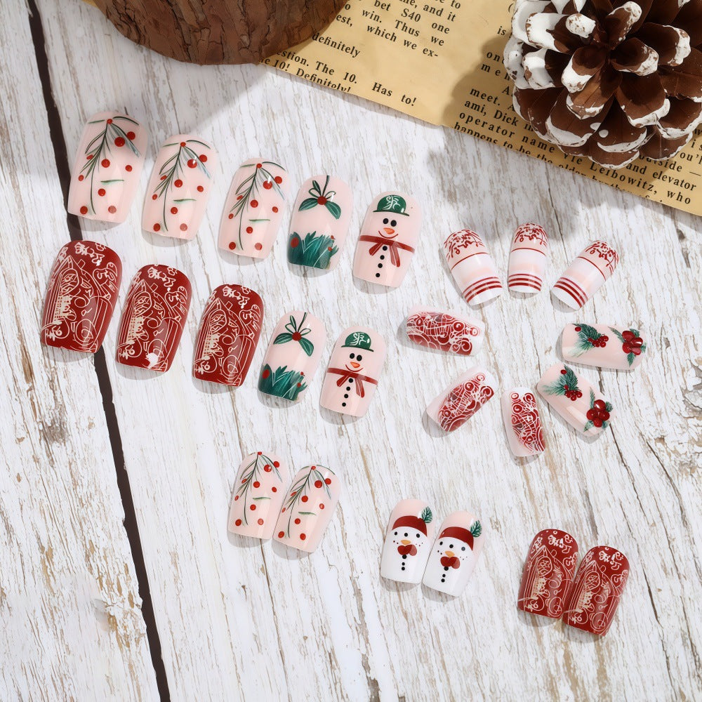 Creative Christmas Nail Design Set Kalsten