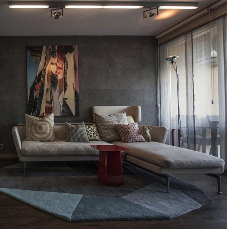 Industrial Floor Lamp with Adjustable Height