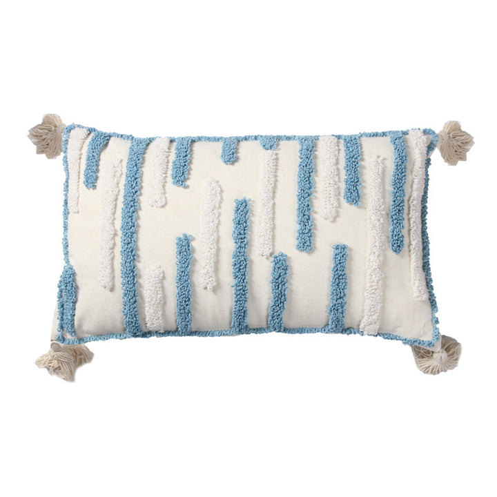 Structured Handwoven Accent Pillow