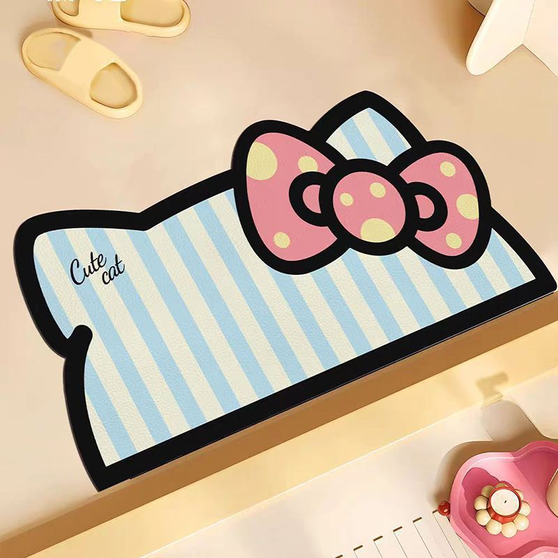 Cartoon-Themed Plush Area Rug