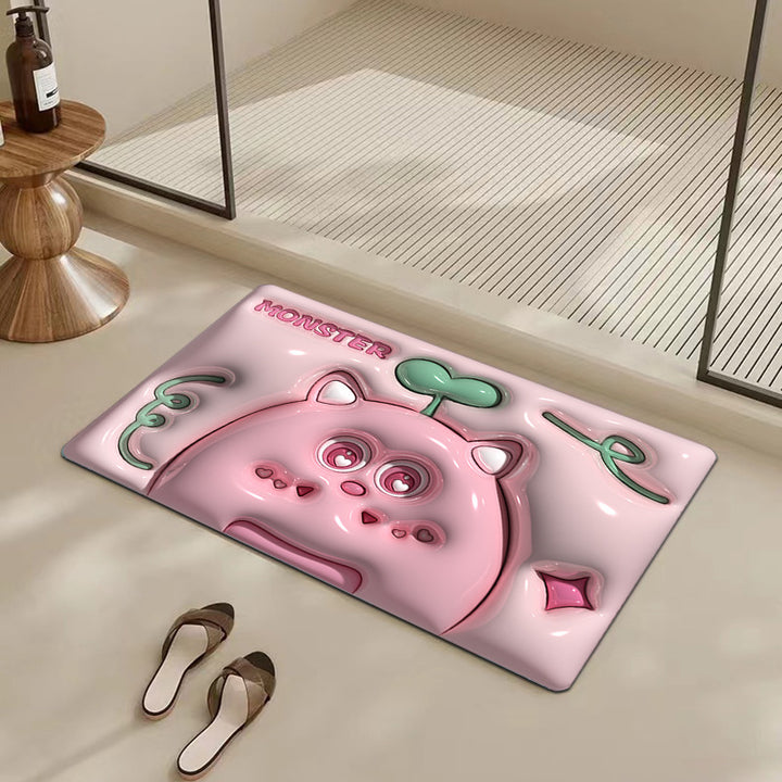Fun Graphic Bath Mat