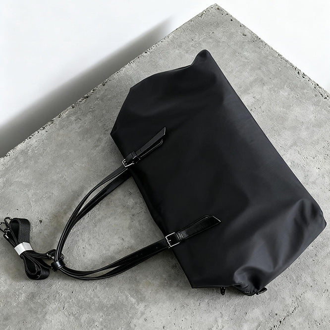 Spacious Nylon Travel Tote