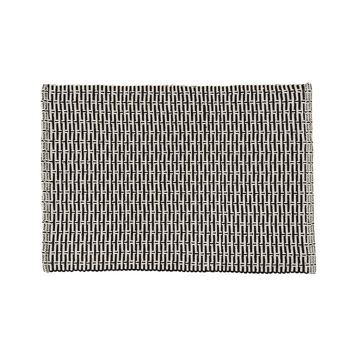 Rectangular placemat made of textured waffle weave Kalsten