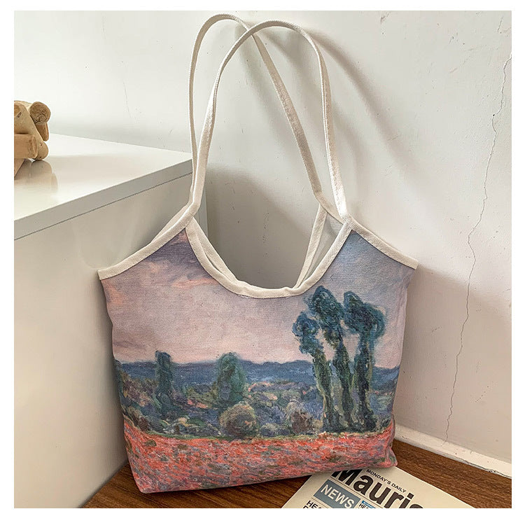 Artistic Print Tote Bag