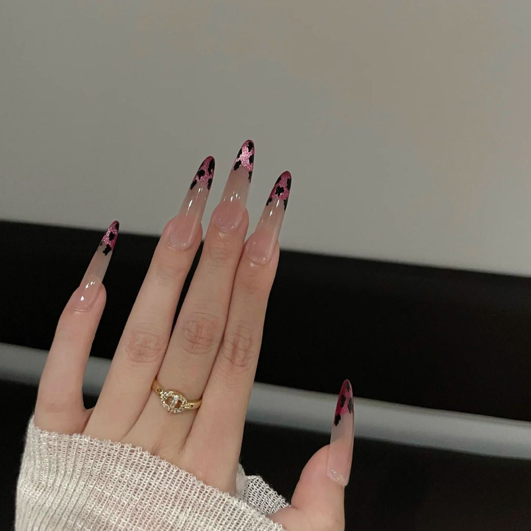 Creative Floral Acrylic Nail Enhancements Kalsten