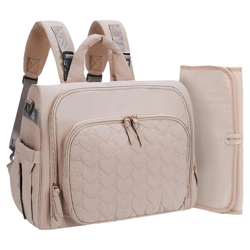 Multi-Functional Diaper Backpack with Changing Mat Kalsten