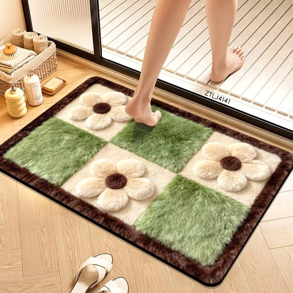 Decorative Bath Mat Kalsten
