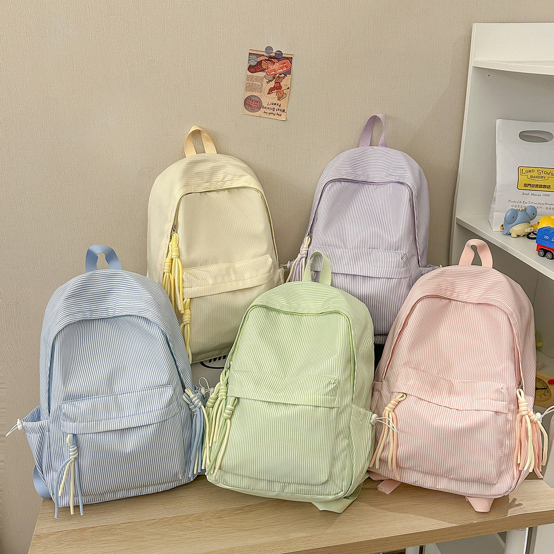 Lightweight Striped Backpack Kalsten