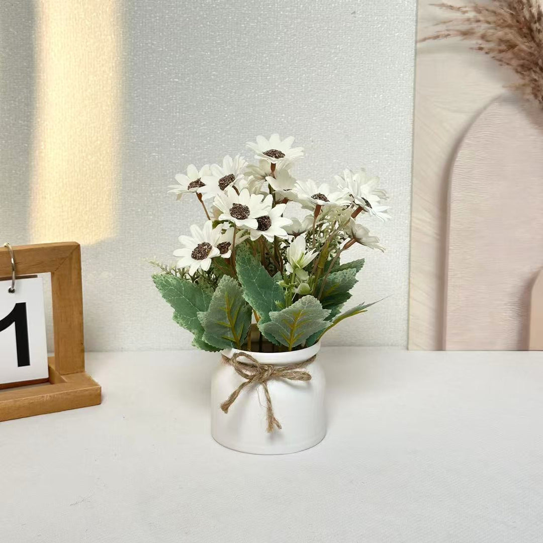 Decorative Floral Centerpiece for Indoor Display