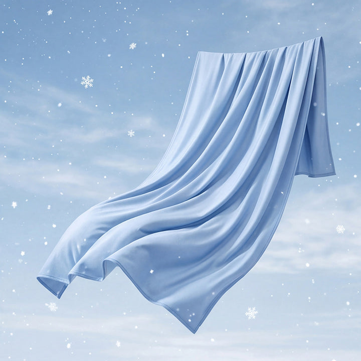 Ladies' soft flowing cashmere-like thermal scarf with anti-pilling and windproof inner side Kalsten