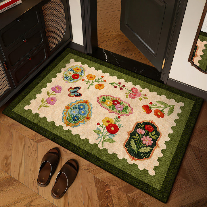 Whimsical Pet-Themed Entrance Mat