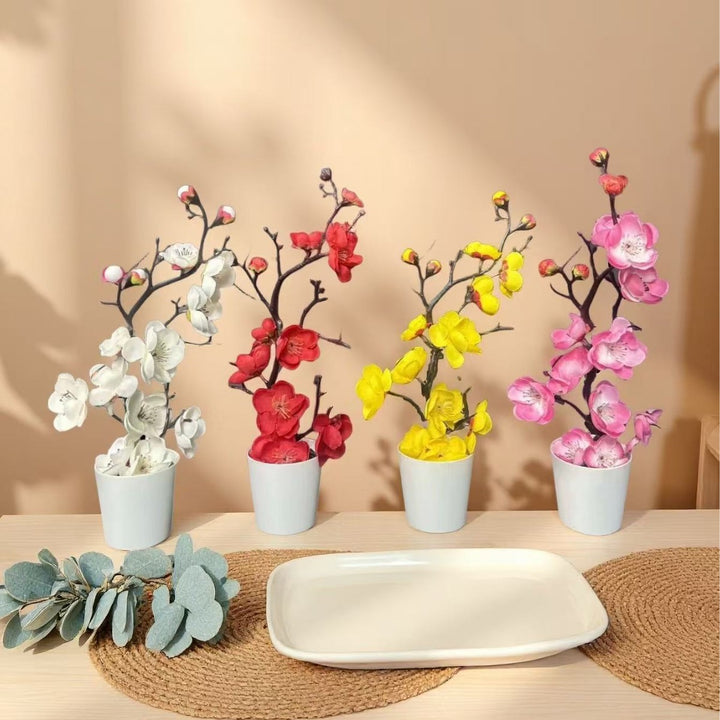Lifelike Blooming Artificial Orchid Arrangement