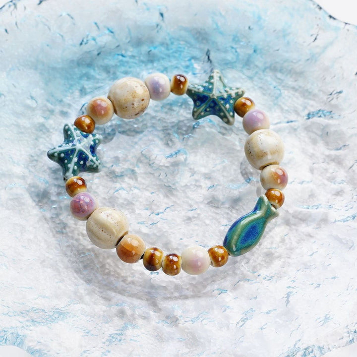 Heart-Shaped Beaded Bracelet Kalsten