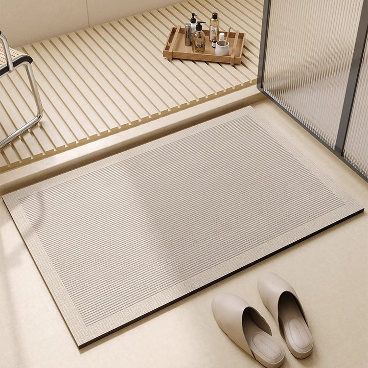 Geometric Design Bath Rug Kalsten