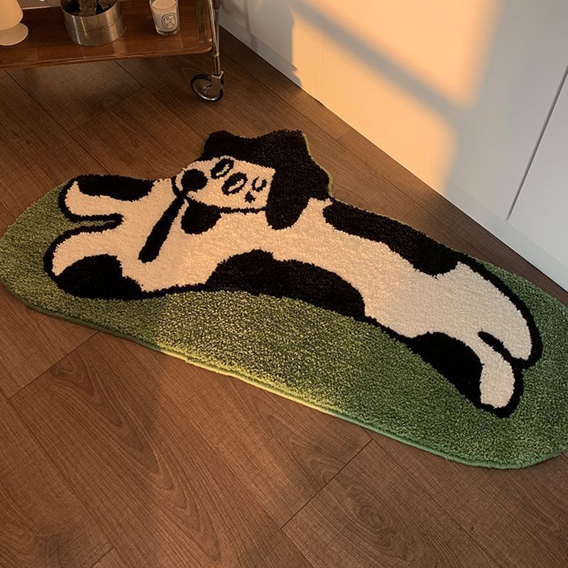 Monstera Leaf Shaped Area Rug