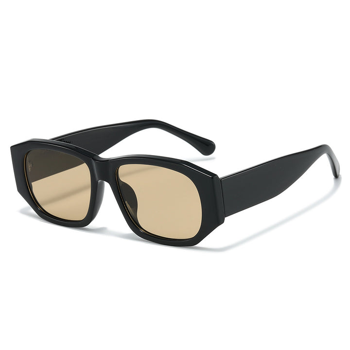 Oversized Geometric Sunglasses with Gradient Lenses Kalsten